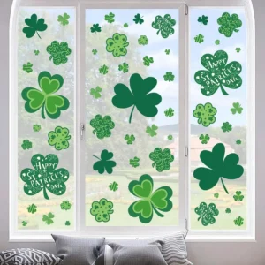 St Patricks Day Window Clings